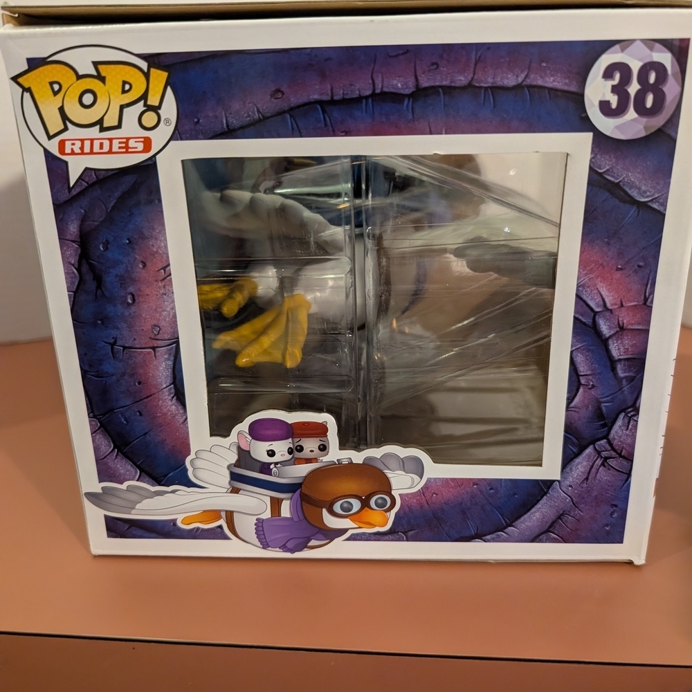 Funko Pop! Rides: The Rescuers - Orville with Miss Bianca & Bernard Vinyl Figure - Picture 4 of 11